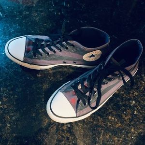 Converse, Chuck Taylor All Star Mid-Top Skate Shoe, Americana Distressed